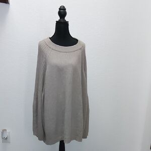 Ava & Viv Taupe Knit Sweater
